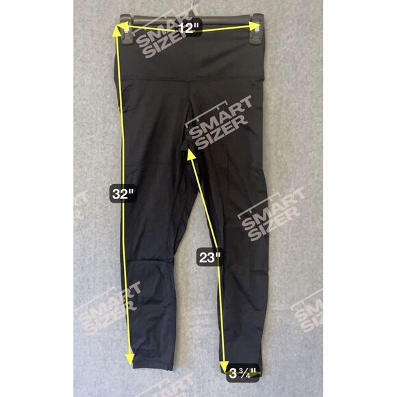 Colorfulkoala Capri Leggings Women Small Black High Rise Pull On Yoga Gym‎ Soft - Picture 4 of 8
